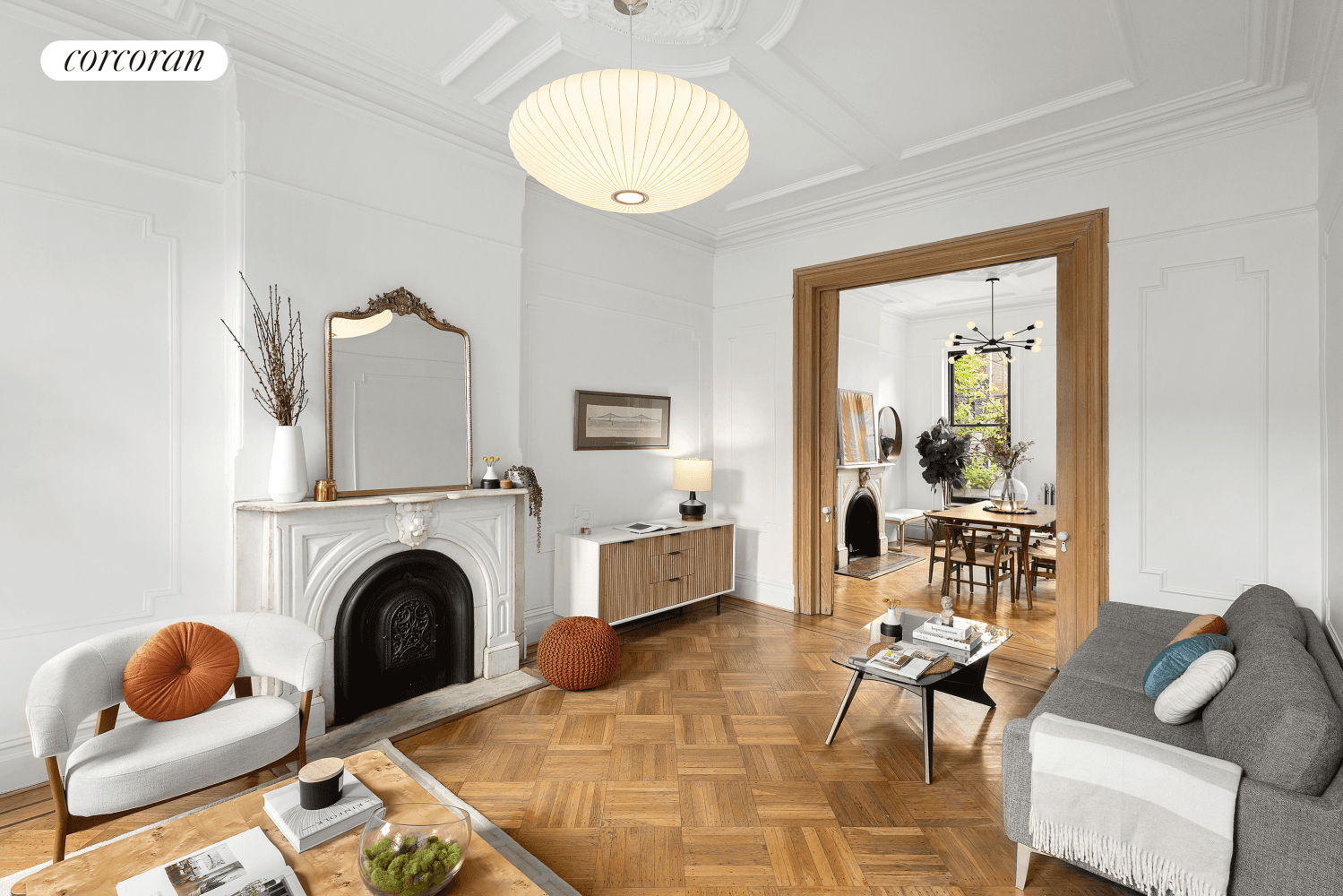 Built in 1901 and masterfully reimagined for modern living, 292 Putnam Avenue is a rare offering that blends meticulous historic preservation with luxurious contemporary upgrades.