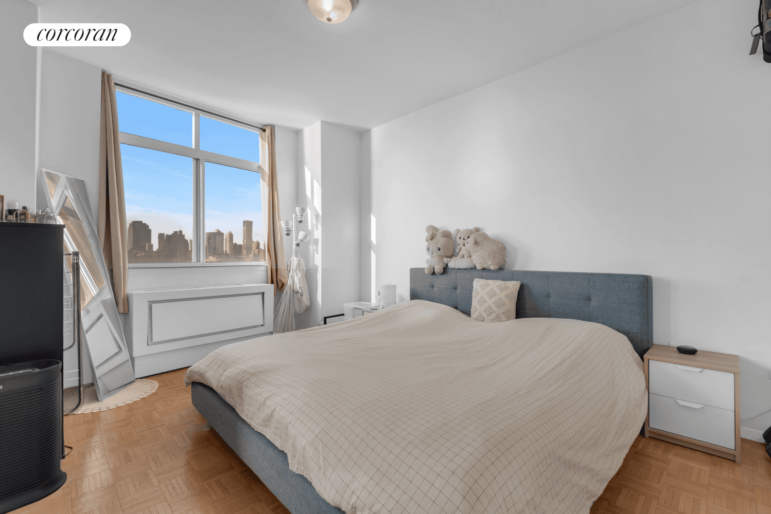 Welcome to 11C at 350 Albany Street, a stunning condo nestled in the heart of Battery Park City, offering a delightful blend of space, style, and enviable river views !