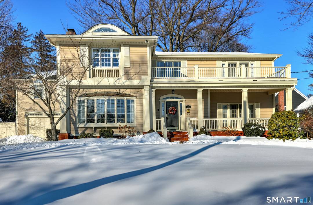 Embrace the timeless elegance and warmth of this home situated in the historic district of Milford.