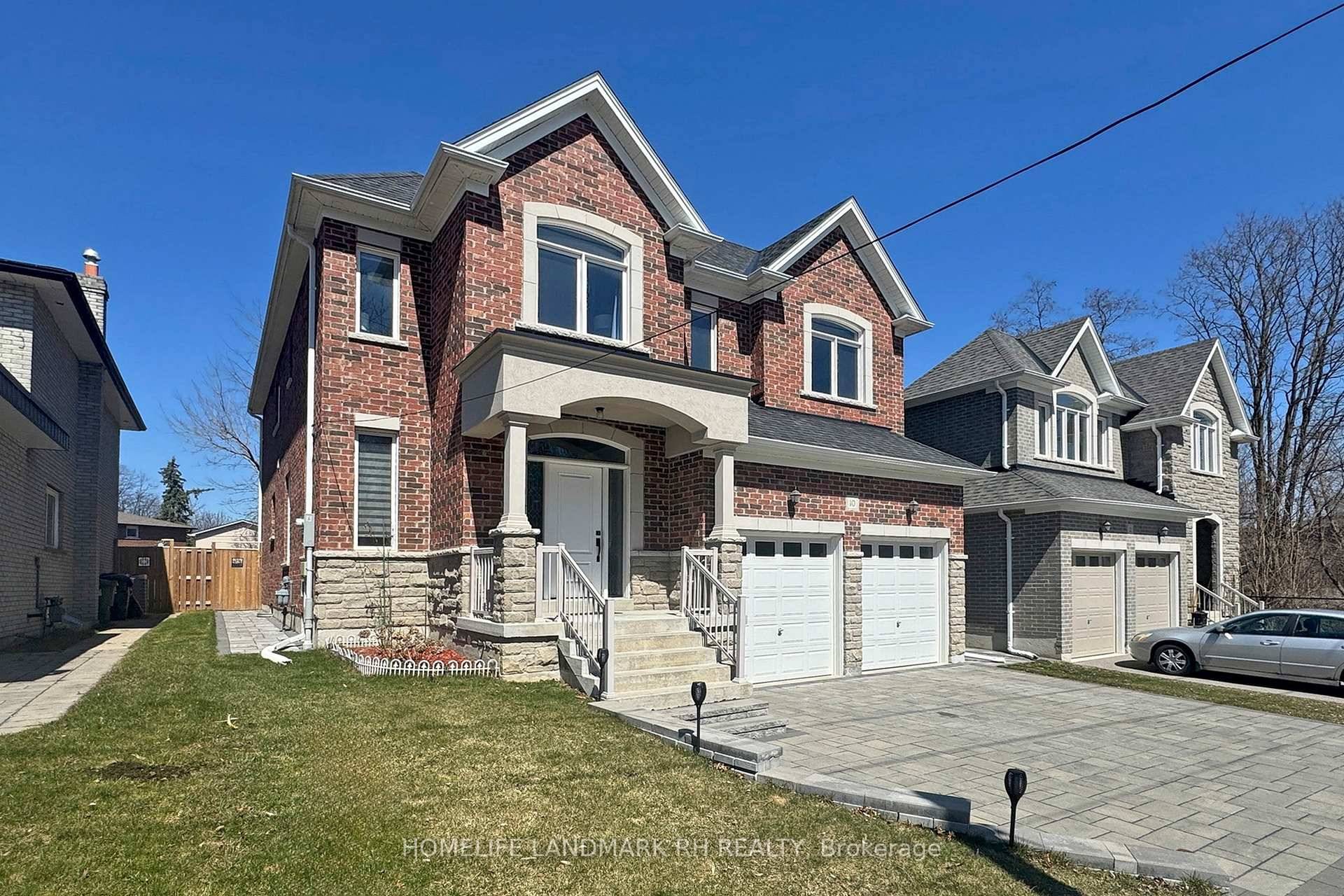 Backing Onto Conservation Custom Built Detached Home w Double Car Garage.