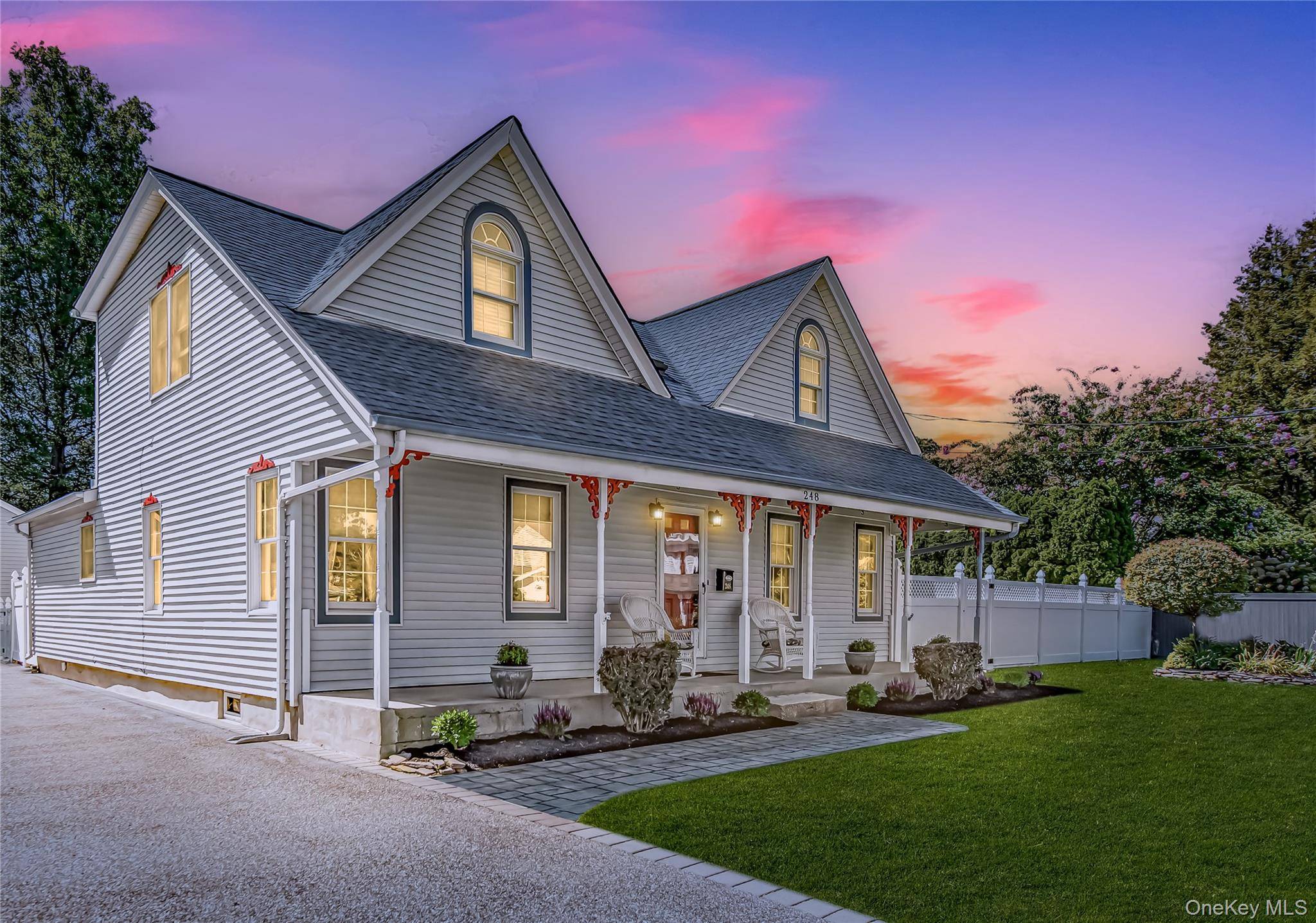 Uncover a gem of the past with this expanded Cape Cod set in the heart of Saint James Village.