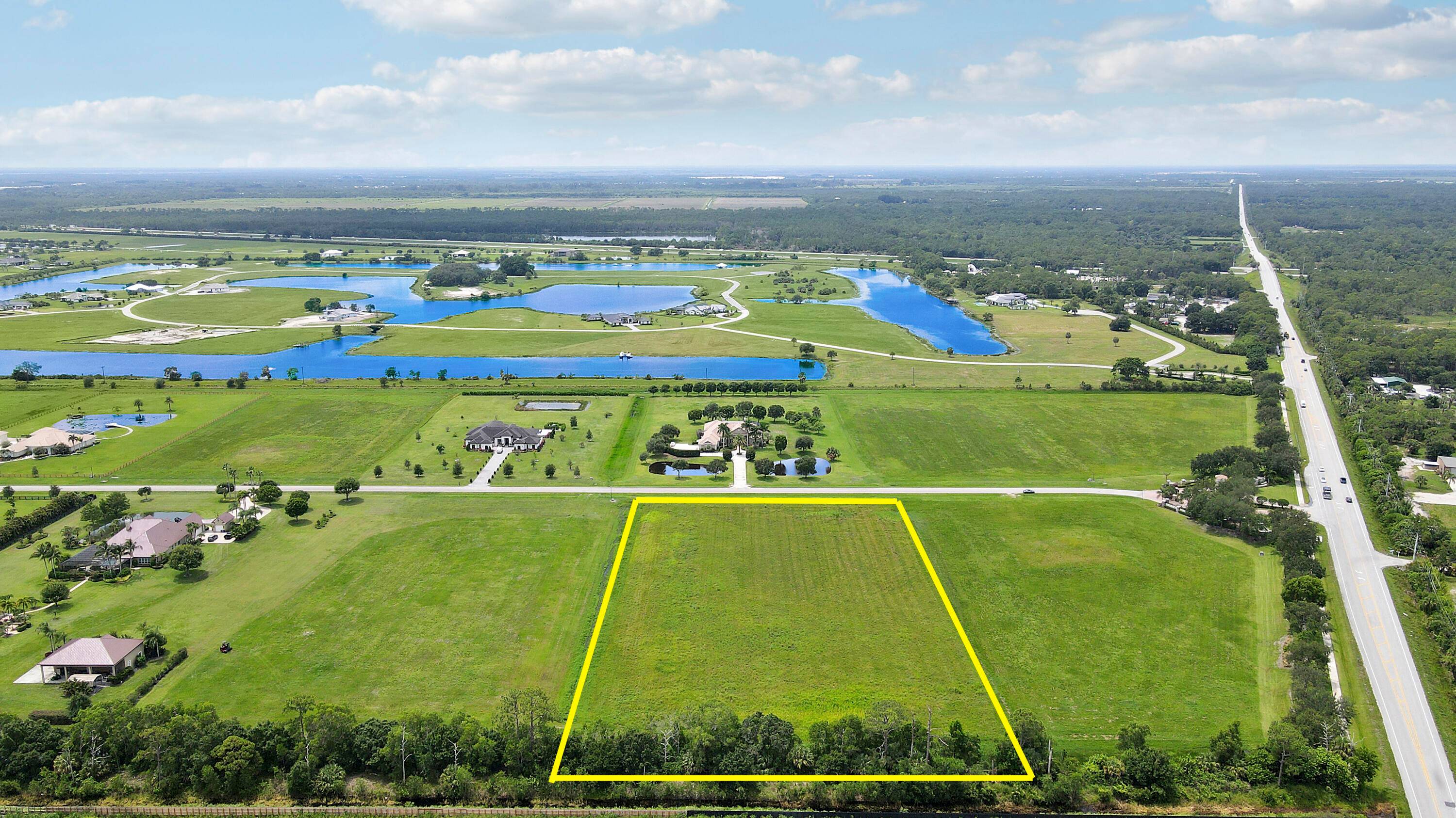 Wonderful community This small gated community of 5 acre properties boasts some of the largest homes ready to build land in the upscale HOA community of Palm City Martin County ...