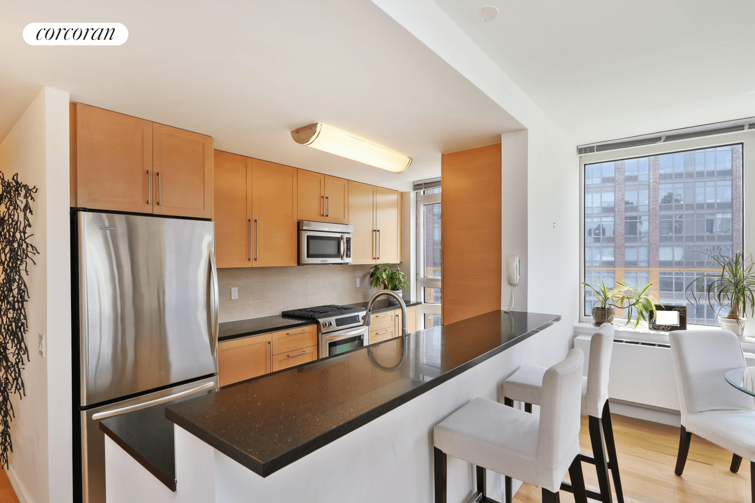 This is One of The Best High Floor Massive 2 Bedrooms 2 Bathrooms with Dining Alcove in One of the Most Desirable Condo Buildings on Roosevelt Island !