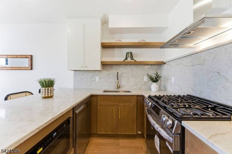 NYC skyline views. Private rooftop.