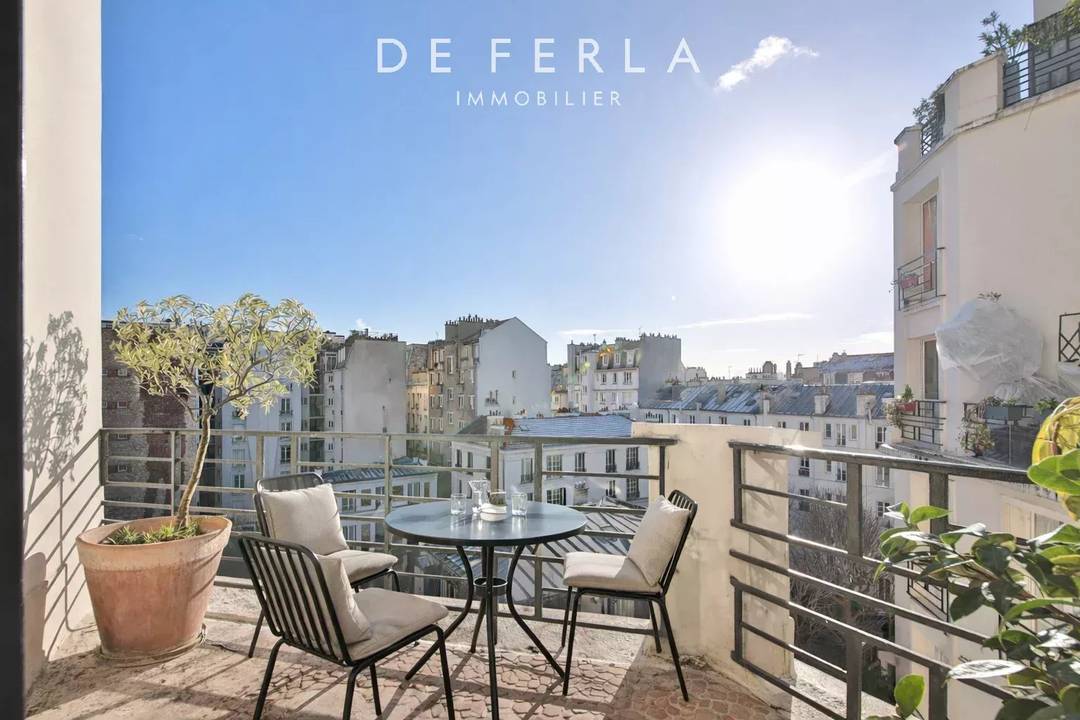 Boulard: Magnificent artist's studio - 4 bedrooms + terraces, Paris 14e
