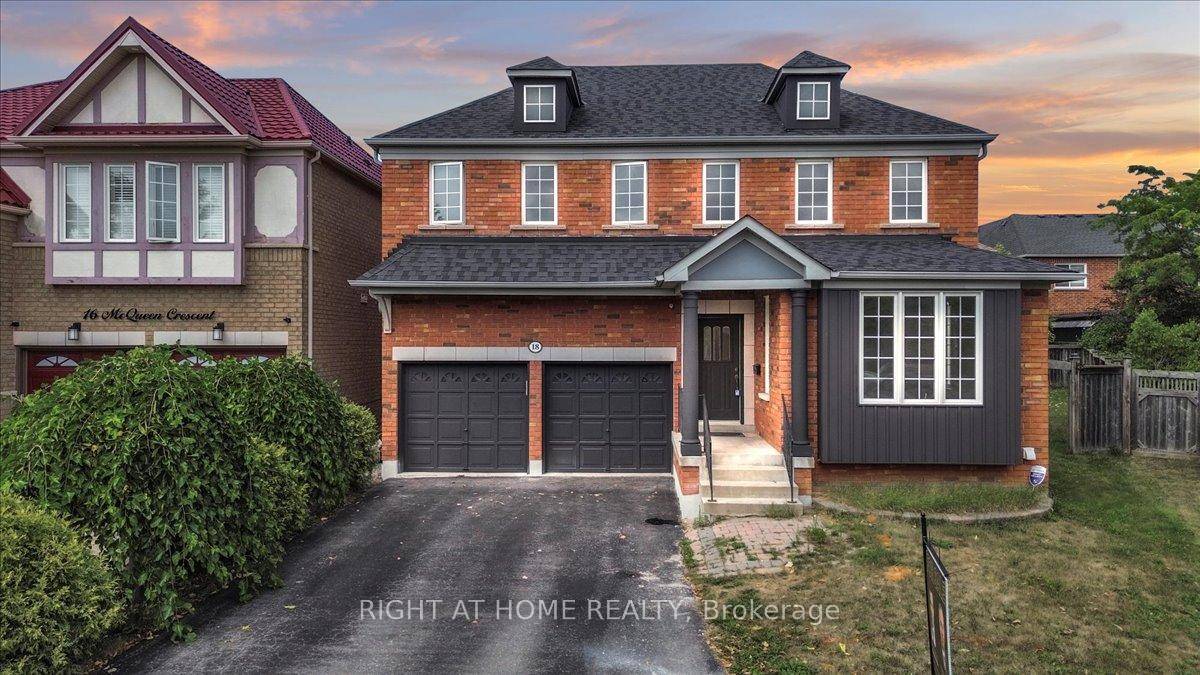 Welcome to 18 McQueen Crescent in Ajax !