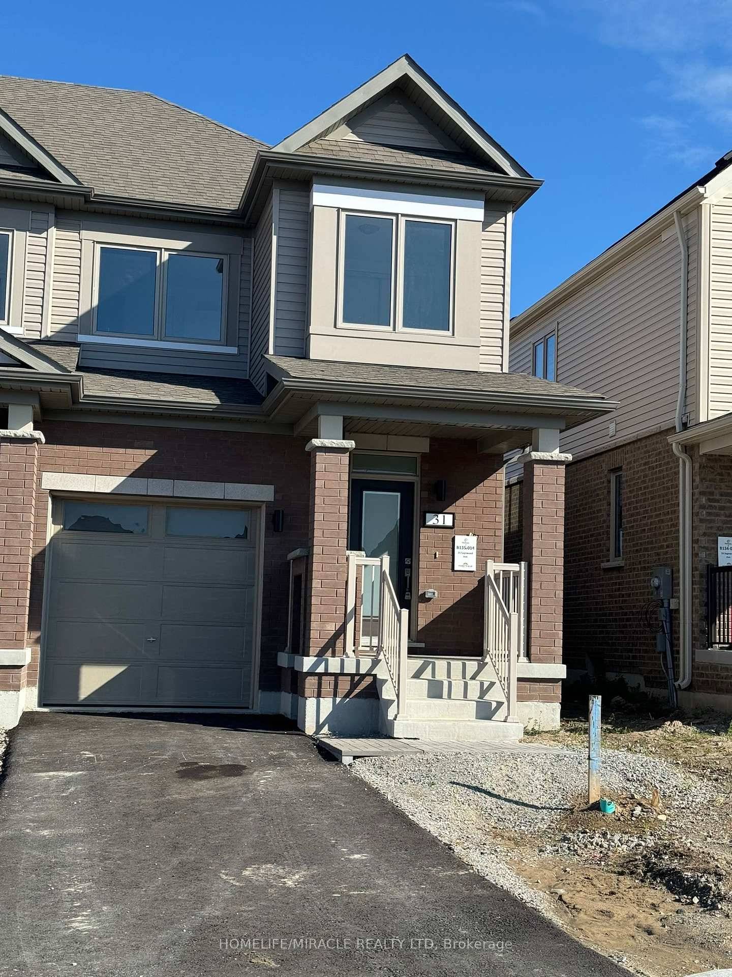 Very Beautiful 4 bedroom end unit townhouse just few months old with single private driveway.