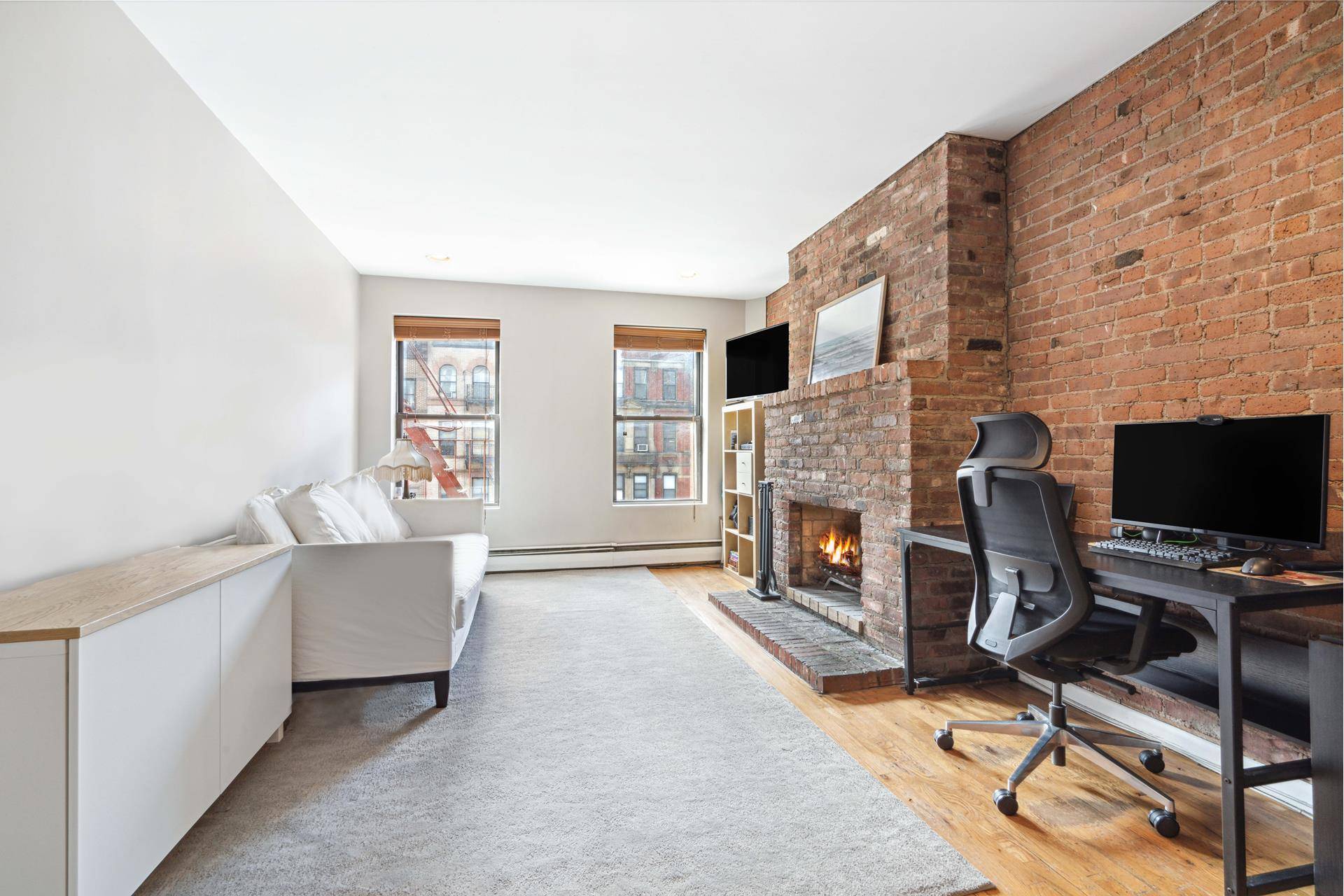 Sensational Hell's Kitchen one bedroom with a sought after floor plan offering separation of space, placing the living room and bedroom at opposite ends of the home for optimal privacy.