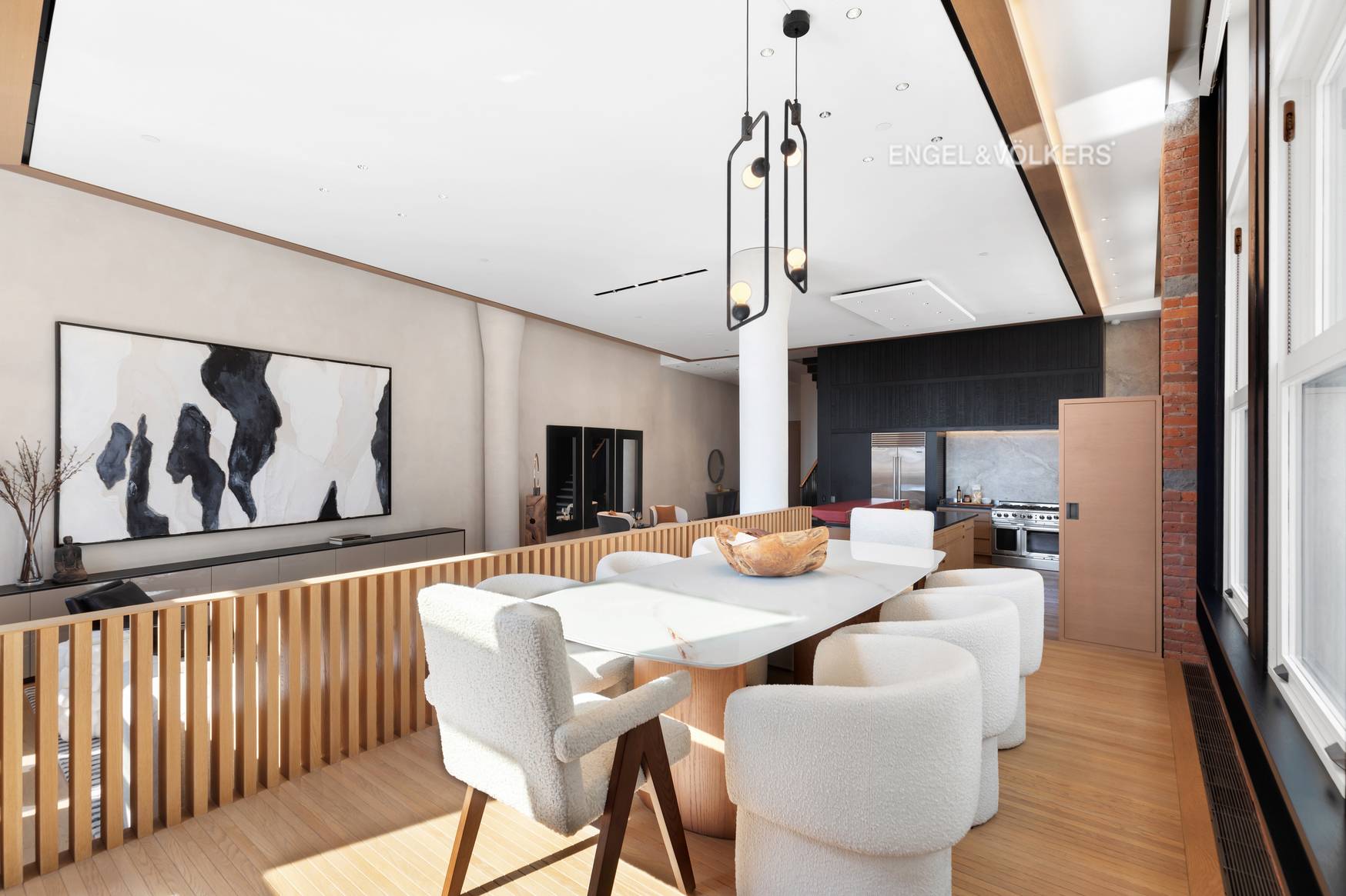 Spectacular Astor Place Duplex Loft This sprawling 4 bedroom, 4.