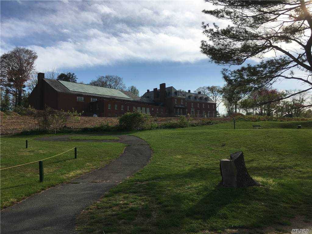Once in a lifetime opportunity to convert to hotel spa corporate use with incredible views of Dosoris Pond and LI Sound.