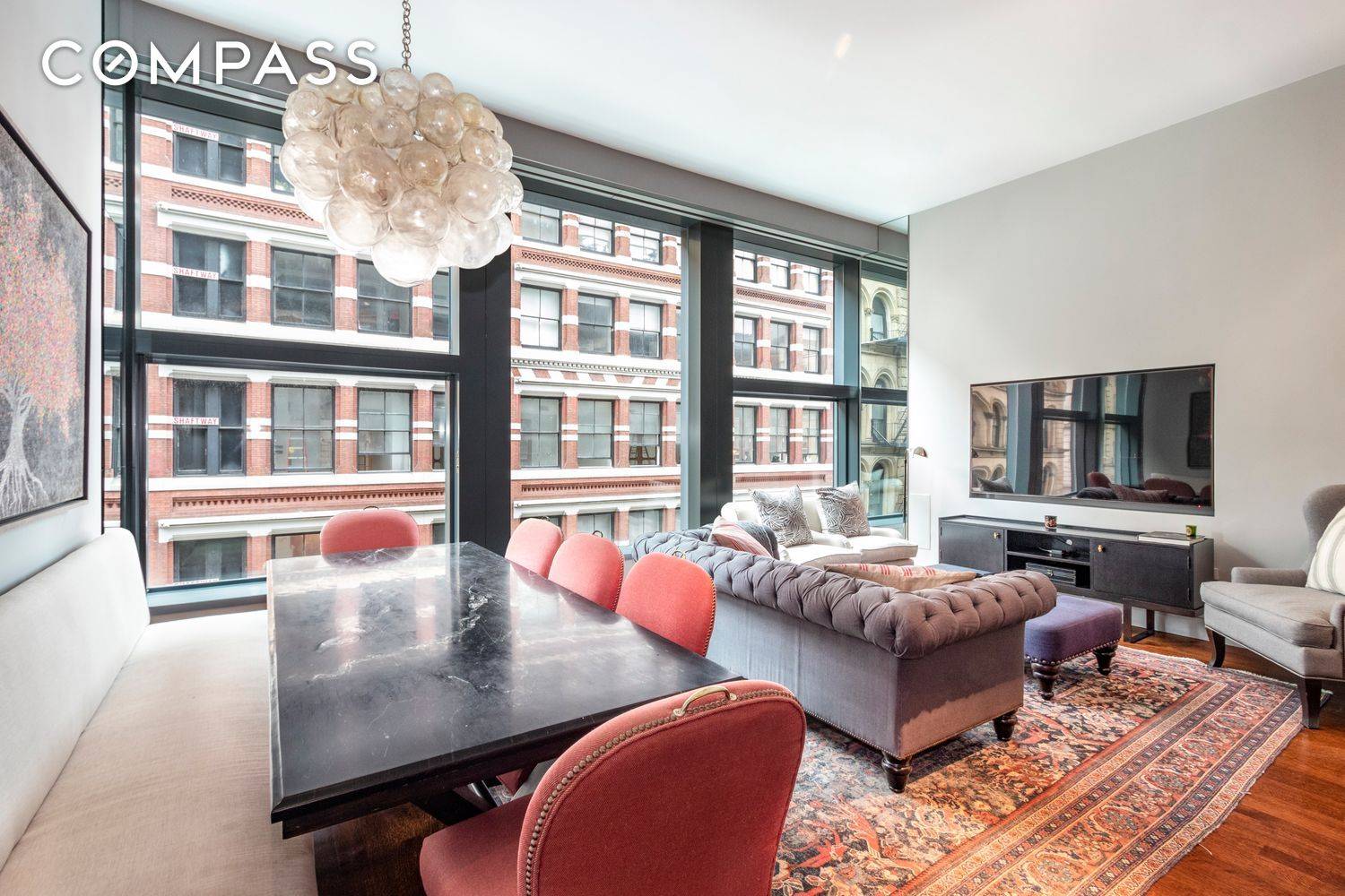 Enjoy the amenities of a 5 star hotel in this stunning full service luxury building.