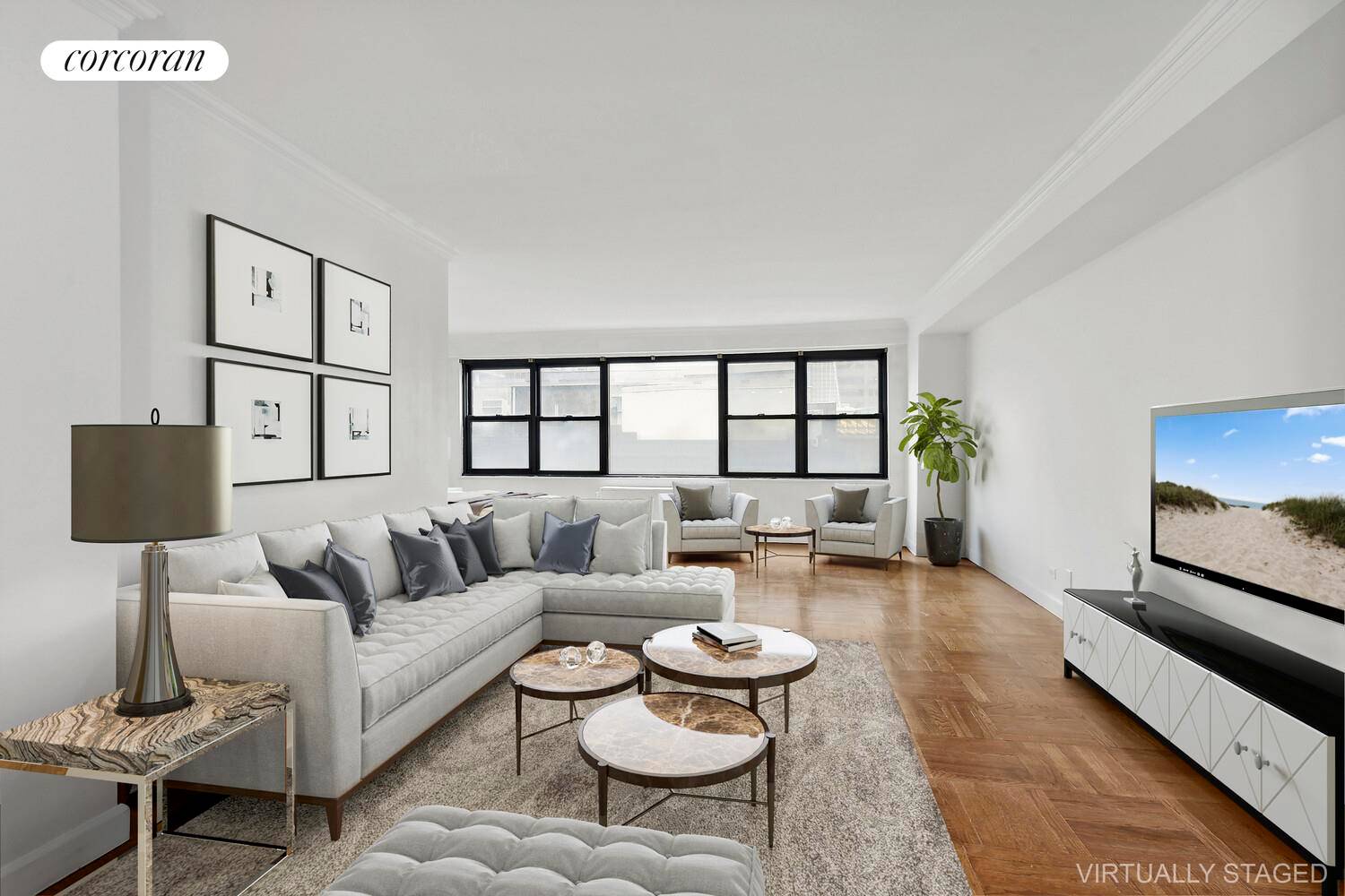 Whoever dreamed studio living could be so luxuriously livable ?