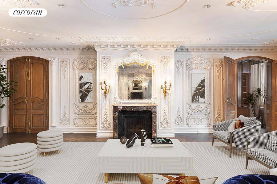 Grand Full Floor Residence Overlooking Park Avenue Perched high above Park Avenue, this magnificent 5, 500 square foot full floor residence with balcony offers a home of grand proportions, architectural ...