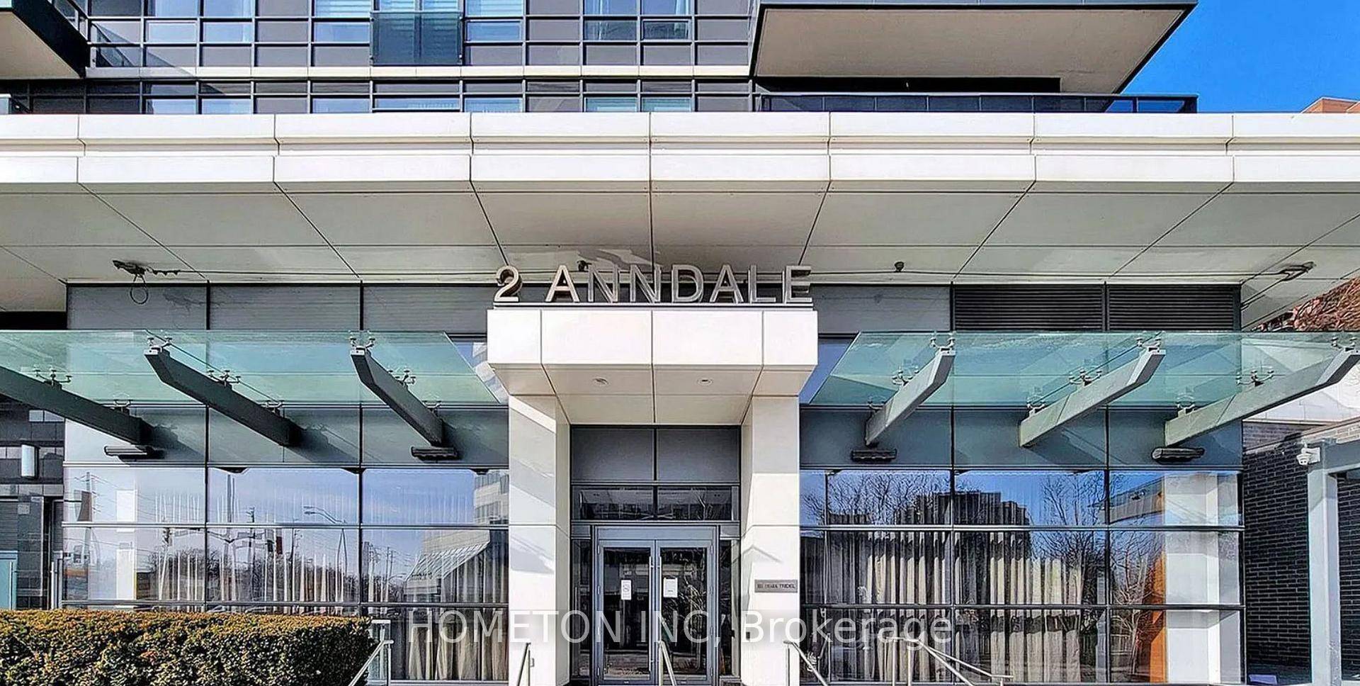Bright and spacious 1 bedroom unit at 2 Anndale Drive in Tridels prestigious Hullmark Centre.