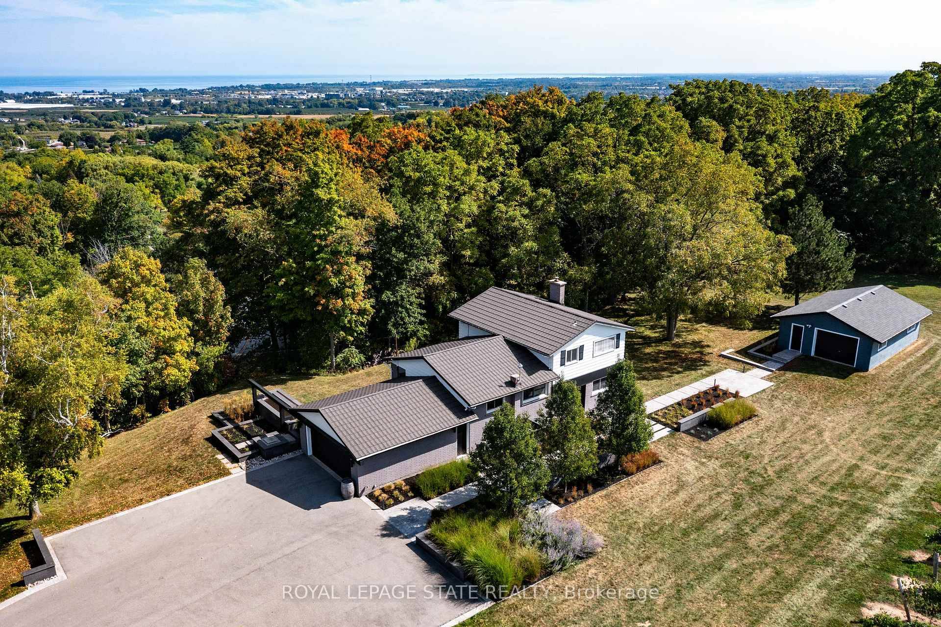 Welcome to 4373 Thirty Road, a rare opportunity to own a spectacular estate property set on the edge of the Niagara Escarpment, where panoramic views of Lake Ontario and endless ...
