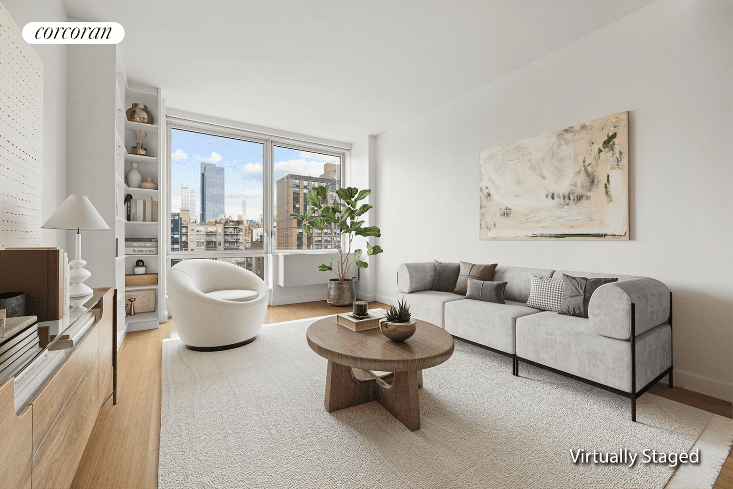 Fantastic light and spectacular views abound in this picture perfect 2 bedroom, 2 bath home at the iconic Caledonia.