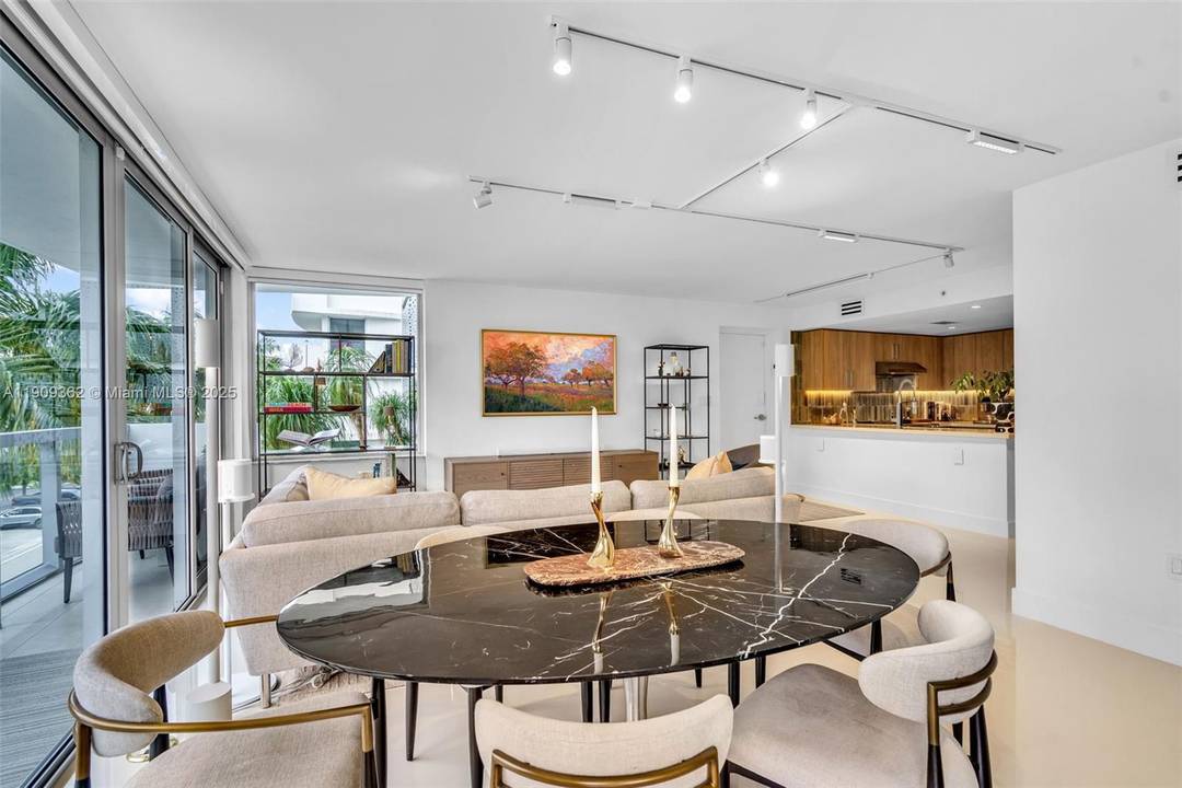 Luxuriously upgraded 3 bedroom corner residence in a newer boutique Bay Harbor building.