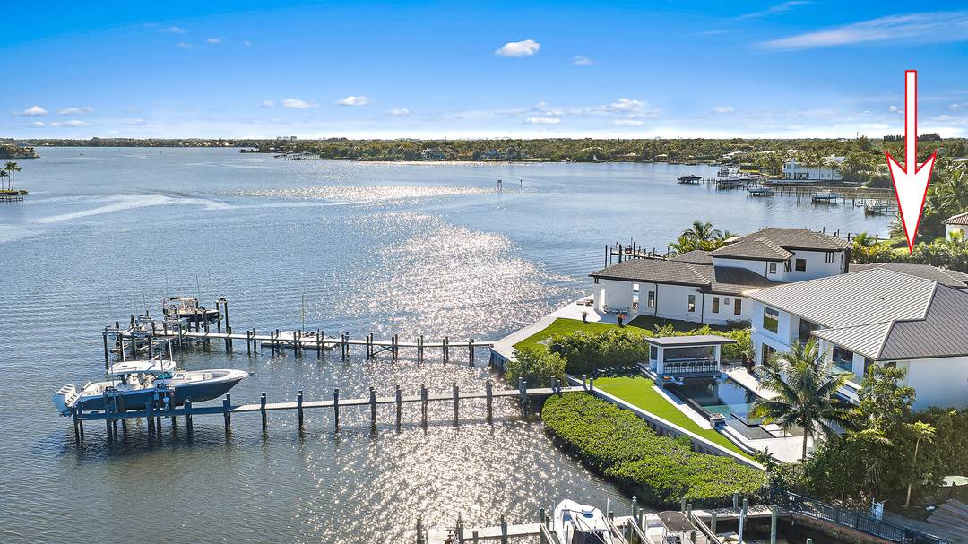 Waterfront estate home built in 2022, ideally positioned on a quiet street with fewer than ten homes and offering some of the most impressive views Jupiter has to offer.
