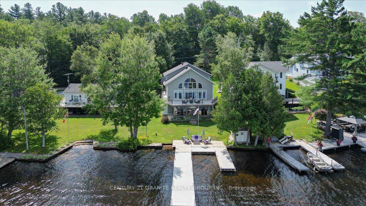 Welcome to 183 Fell Road, a luxury waterfront residence on beautiful Baptiste Lake.