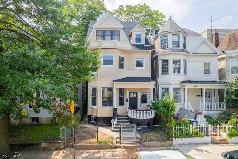 Nestled on a quiet street in Newark.