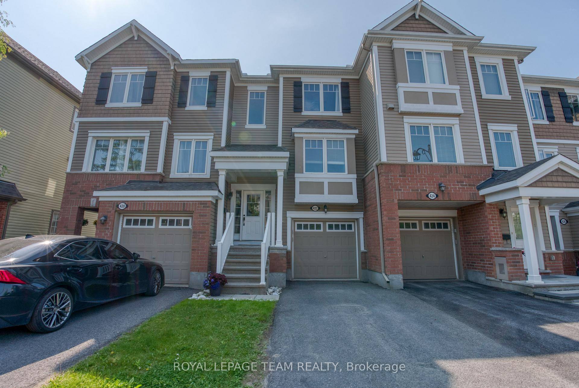 Move in ready multi level 3 bedroom townhome in desirable Monahan Landing on a child friendly street.