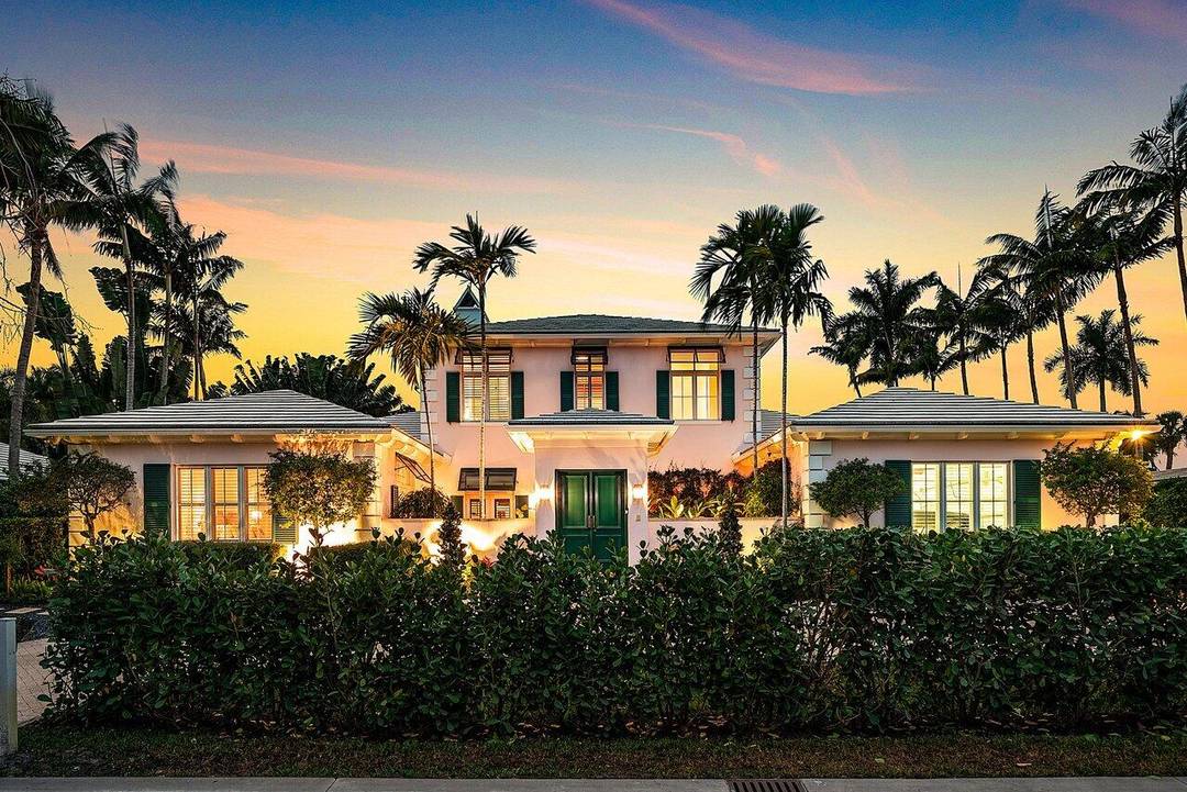 A Gulf Stream architectural gem, this residence was expertly crafted by Bill Wietsma for its current owners.