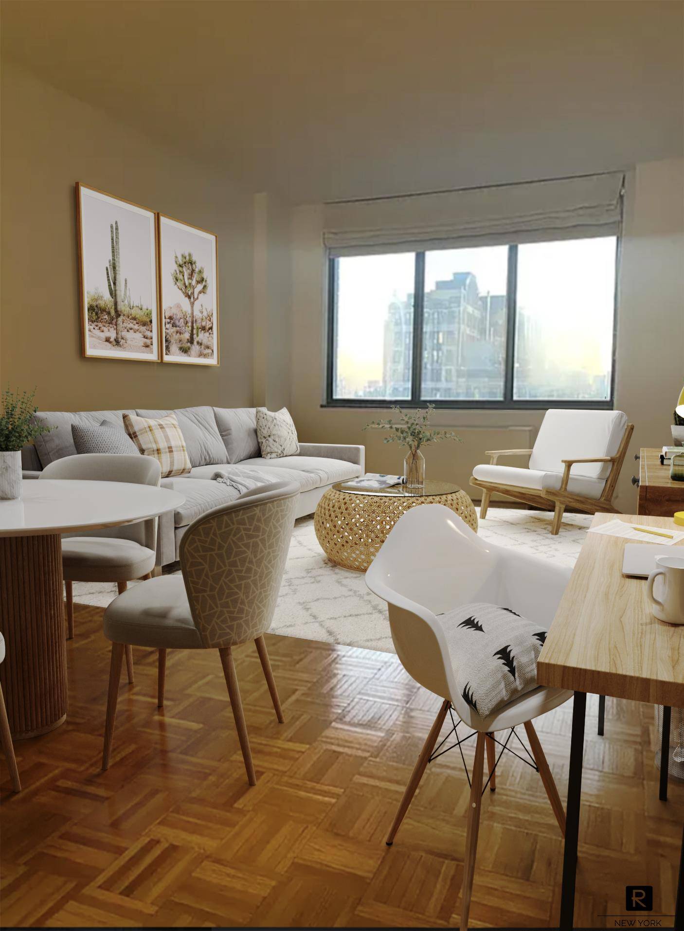 Be the first to enjoy this NEWLY RENOVATED high floor apartment at 5 East 22nd Street !
