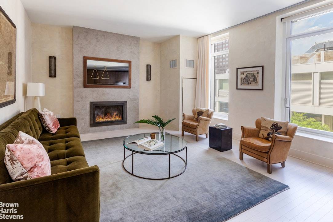 The Art of Living Well Residence 10G at 91 Leonard Street offers what so many seek in Tribeca living modern design, quiet sophistication, and immediate comfort in a premier full ...