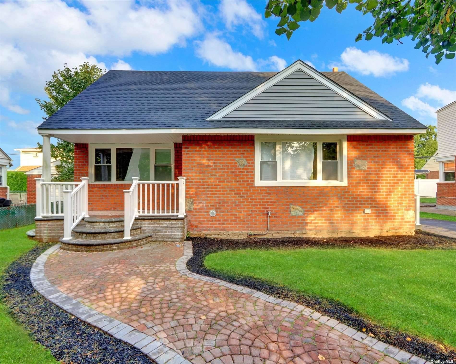 Cape Style Home. This Home Features 4 Bedrooms, 2 Full Baths, Formal Dining Room and Full Basement.