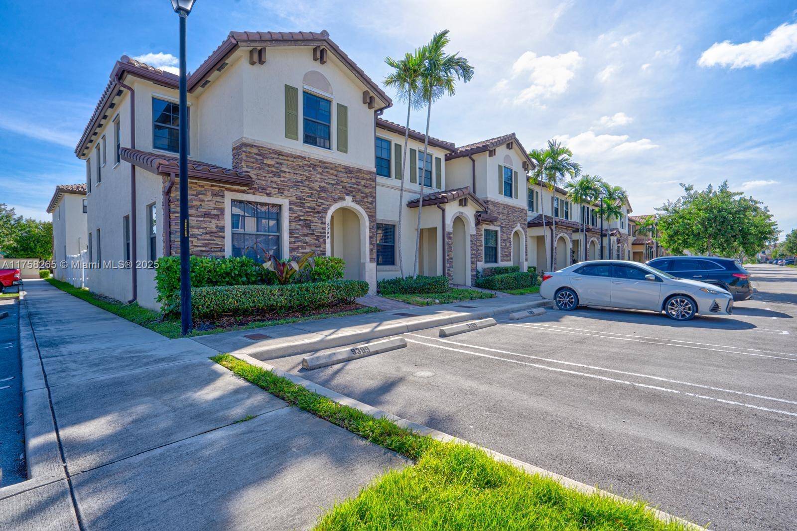 Stunning corner townhome with 3 bedrooms and 2.
