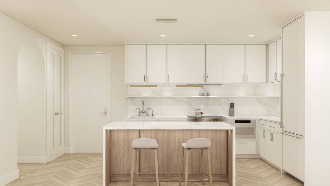 BY APPOINTMENT ONLY Residence 3C is a thoughtfully designed one bedroom, one bath home that balances refined interiors with a generous floor plan, abundant natural light, dual north and south ...