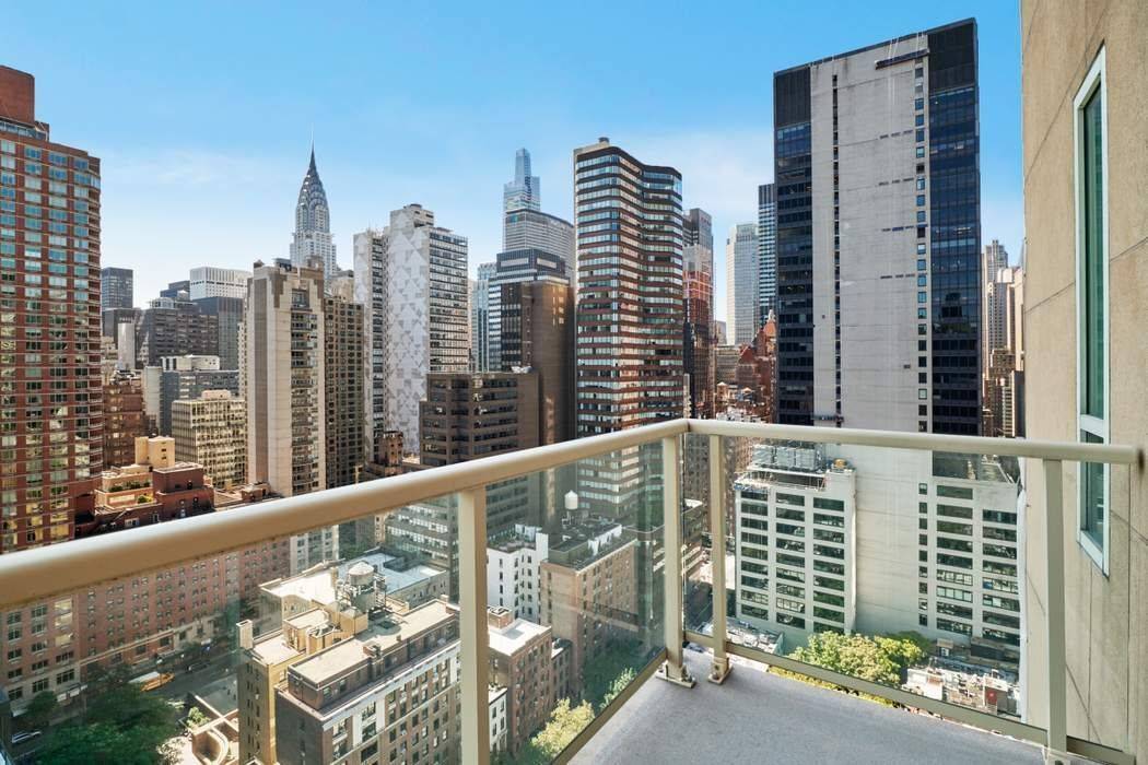 A rare opportunity to acquire a spacious half floor residence with private outdoor space in a full service luxury condominium in Midtown east.