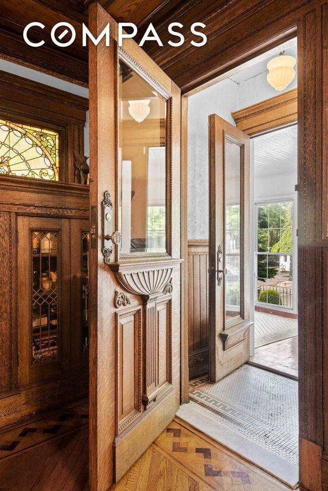 Perfectly situated on a lovely, green 50 x 100 corner property, this extraordinary 3, 860 Square Foot, 6 Bedroom, 4.