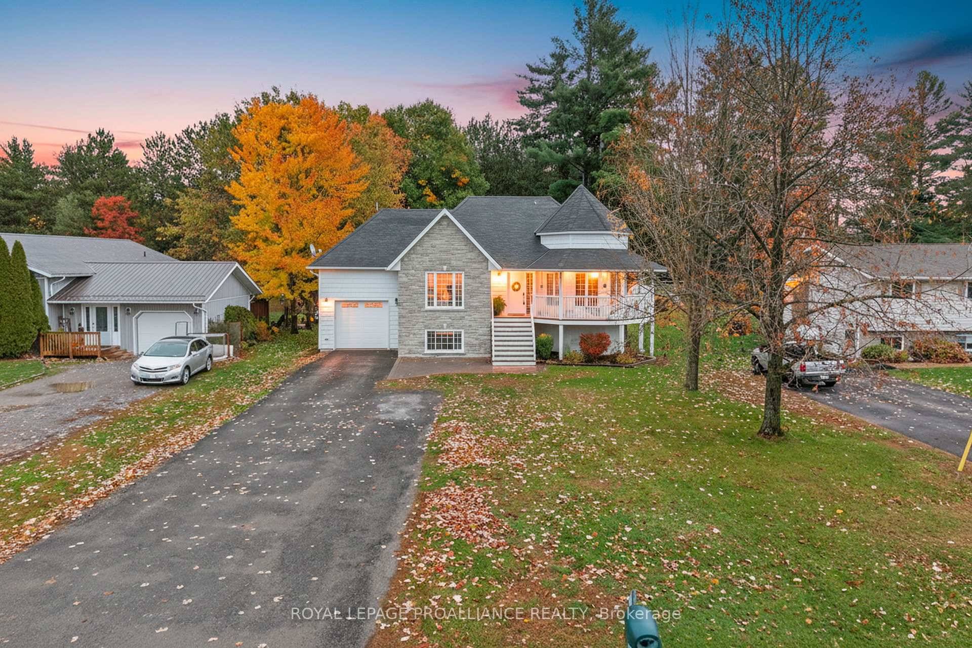 Steps from Stoco Lake ! This raised bungalow offers the perfect blend of comfort, functionality, and outdoor living all on a quiet dead end street in a close knit community, ...