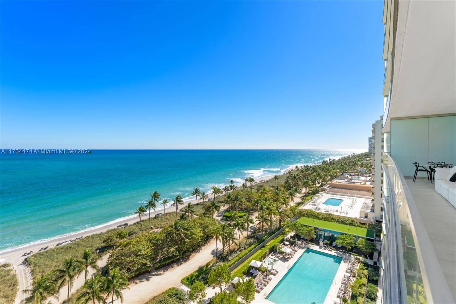 Experience the epitome of luxury living in this turnkey direct oceanfront residence located in sought after Bal Harbour.