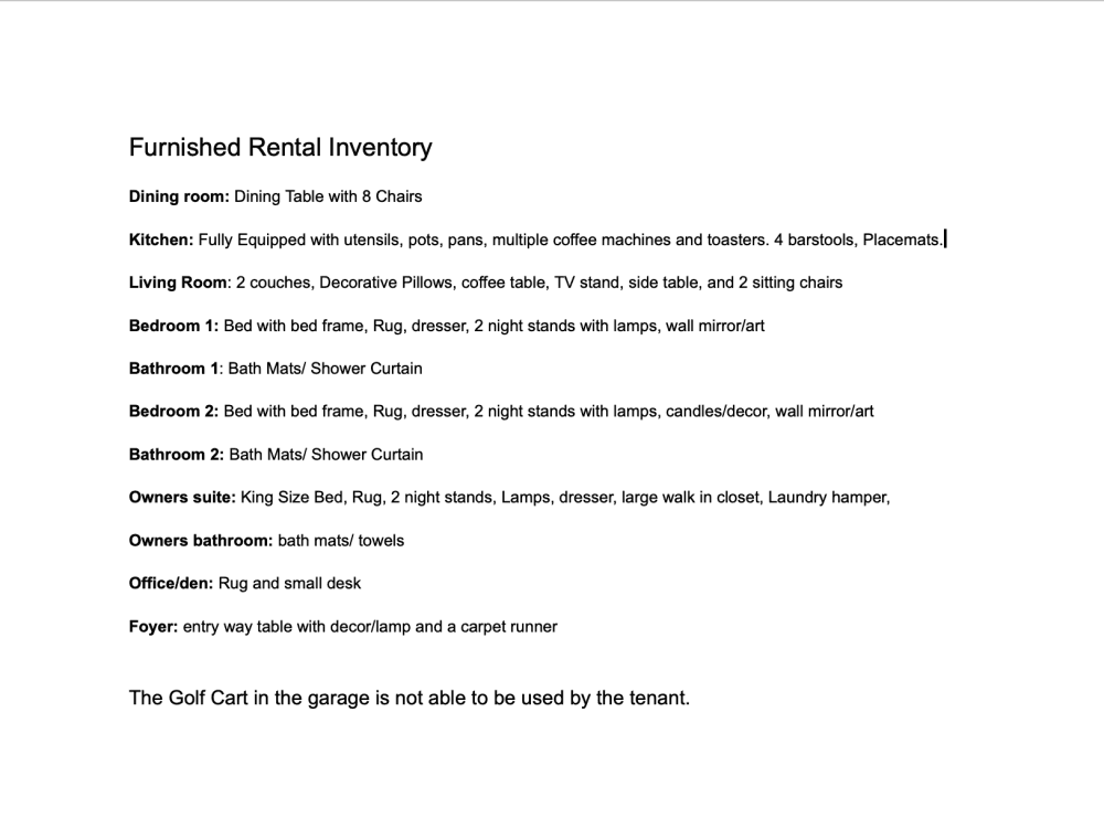 Exquisite fully furnished rental in the gated community of PGA Verano.