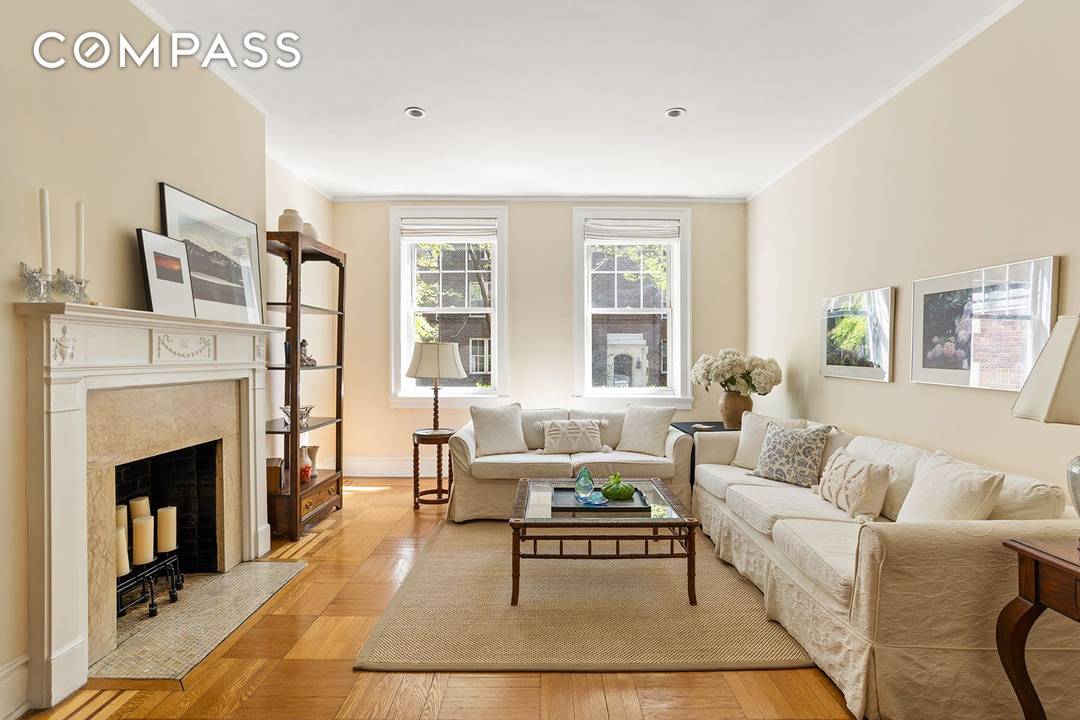 Stunning, bright sunny two bedroom, two bath prewar gem in the heart of the Jackson Heights historic district.