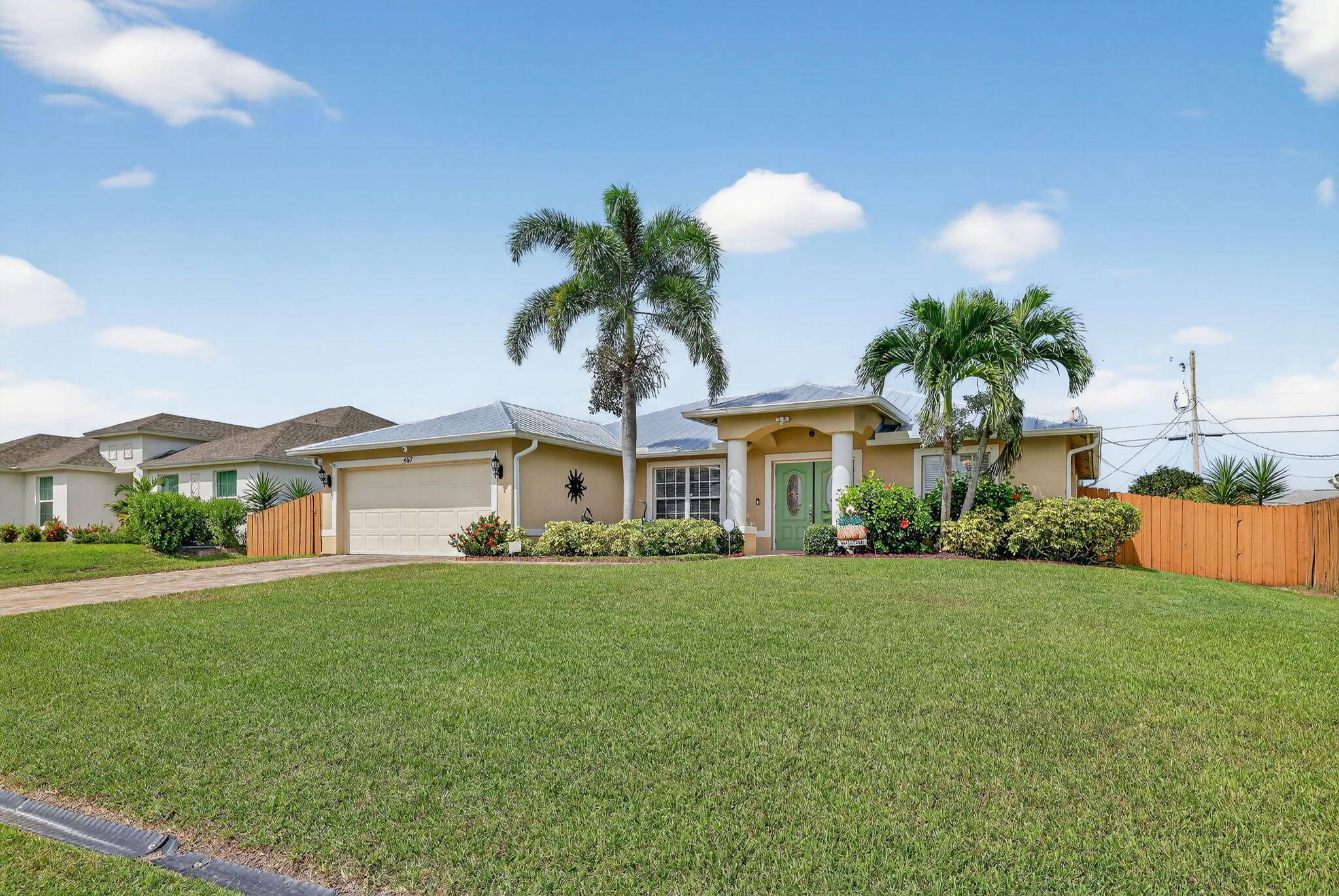 Step into this beautifully maintained 3 bedroom, 2 bath home nestled in the heart of Port St.