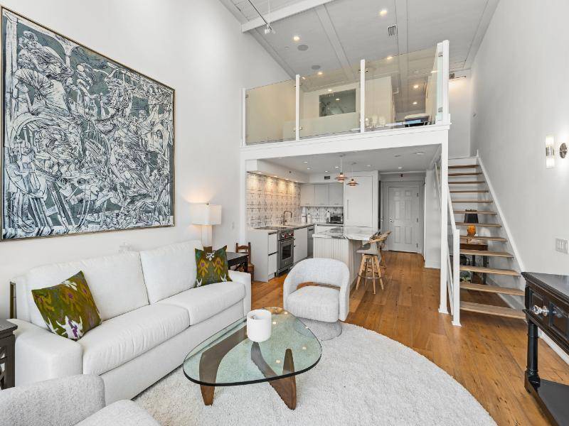 OUTSTANDING VIEWS from Trendy Chic Loft Condo in Boutique Building.