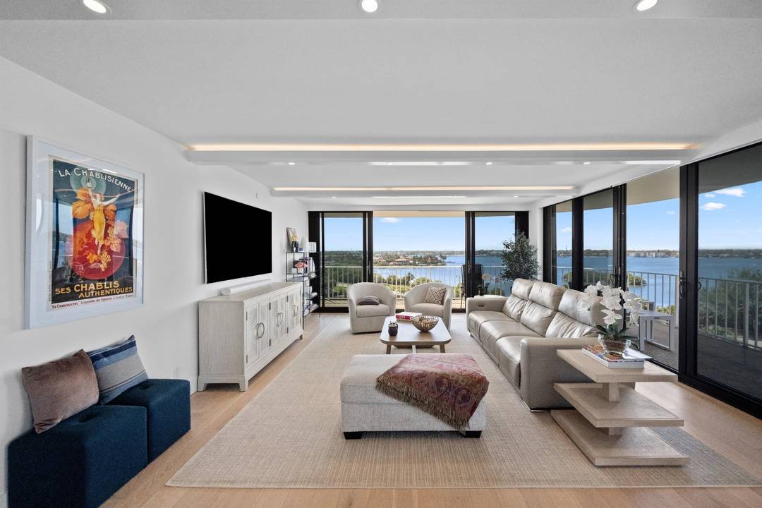 Experience breathtaking panoramic views from sunrise to sunset in this beautiful corner penthouse, offering wide, unobstructed Intracoastal vistas from every room, along with lovely ocean glimpses.