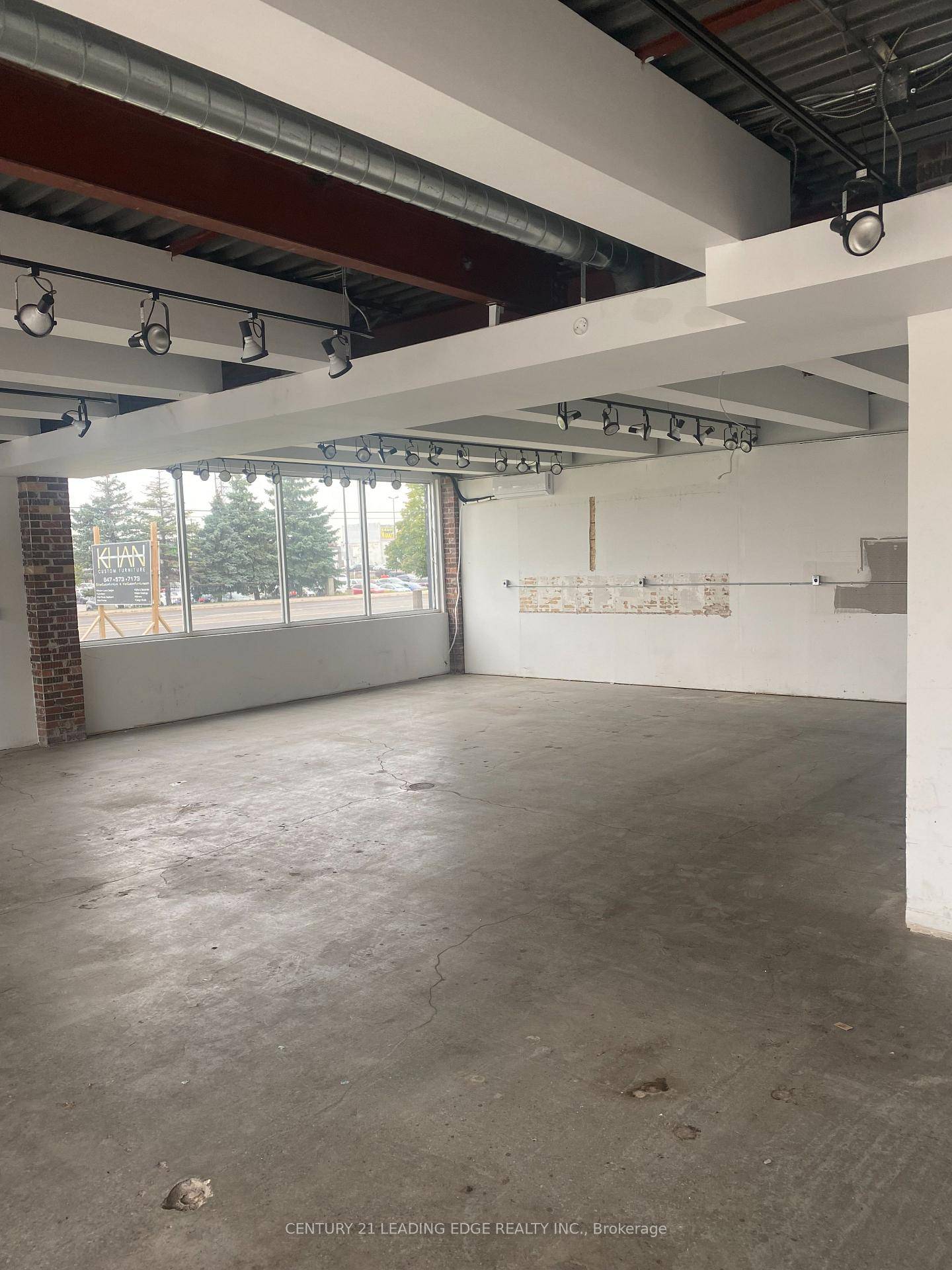 Renovated Corner Unit Retail Space With Great Exposure Located On Warden Across From Rona.