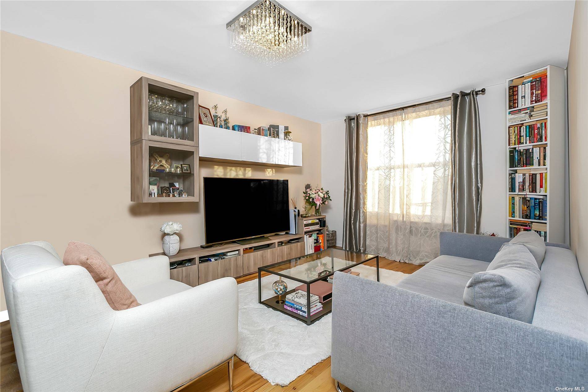 Welcome to this Gorgeous, Bright amp ; Sunny Open Layout Approx 800 sqft One Bedroom co op Located in the Most Desirable Area of Forest Hills Gardens.