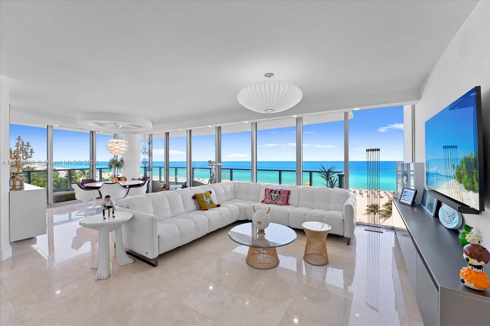 Experience luxury living at its finest in one of Miami Beach's most sought after oceanfront buildings !