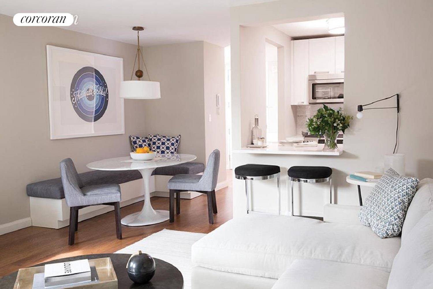 Come view this beautifully renovated one bedroom one bath apartment at CARNEGIE PARK CONDOMINIUM.