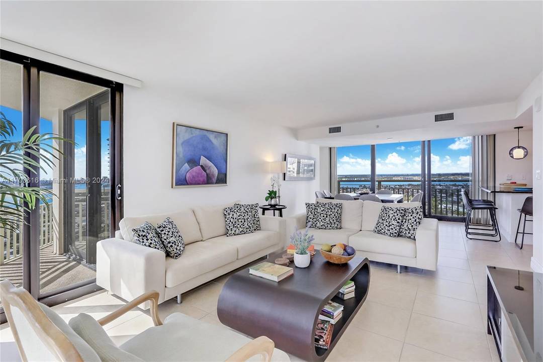 Discover unparalleled luxury in this stunning 2 bedroom, 2 bathroom apartment at the prestigious Tiara Condominium, offering breathtaking intracoastal and ocean views.