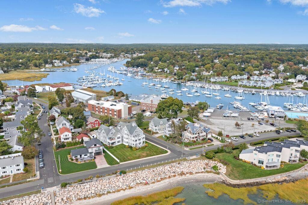 Fort Trumbull colonial coastal charmer with panoramic views of Long Island sound.