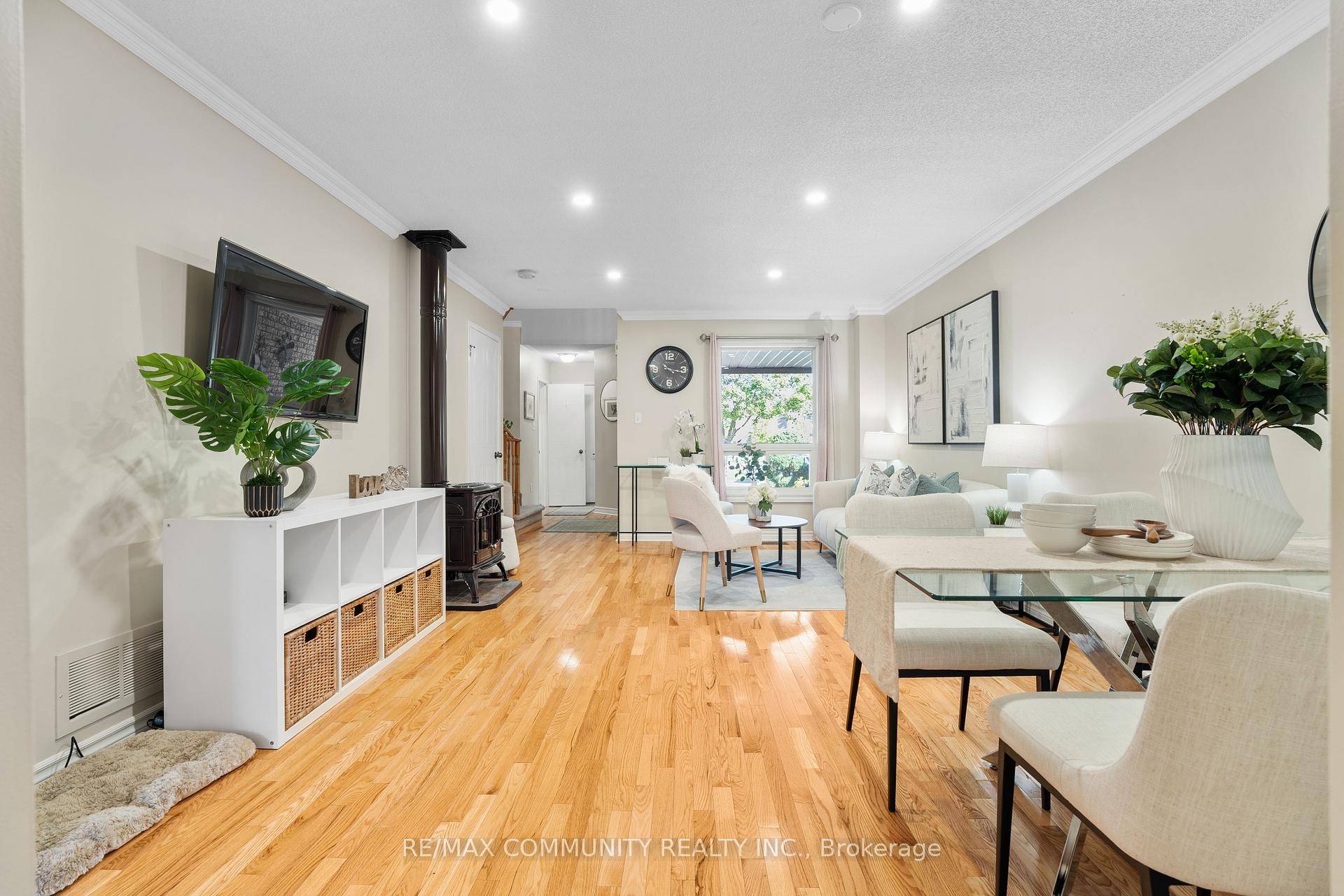 Welcome To This Beautifully Maintained Freehold Townhome In North Oshawa, Perfectly Positioned On A Peaceful Ravine Lot With No Neighbours Behind.