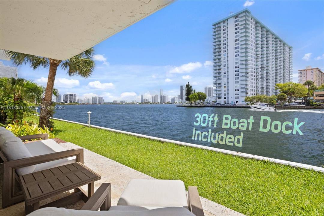 Welcome to BOAT'S PARADISE Apartment with an assigned 30 ft dock in Eastern Shores First Floor Corner unit featuring a 3BD 2BA with Direct Intracoastal Frontage !