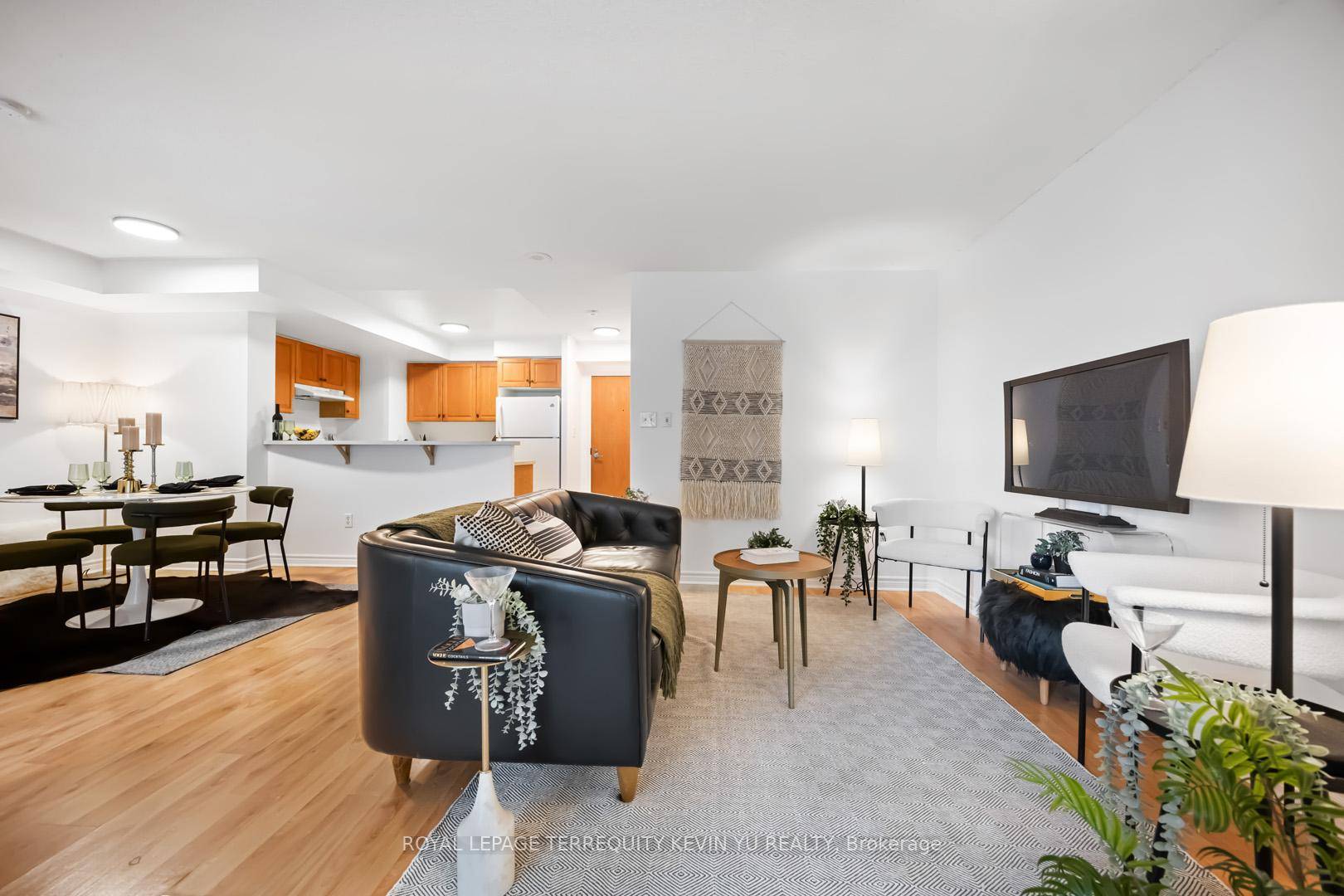 Discover comfort and style in this spacious 1 bedroom plus den, 1 bathroom condo in North York.
