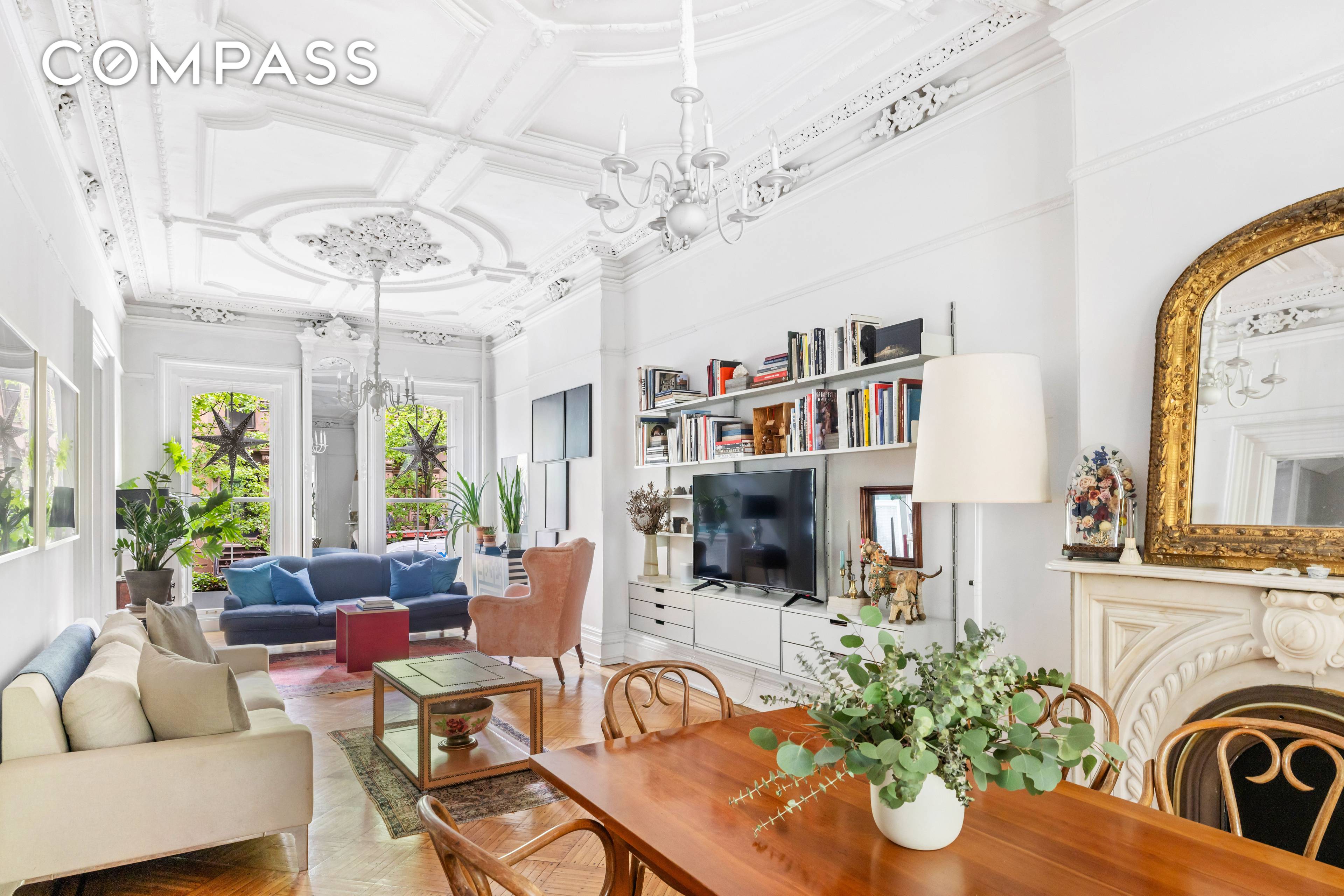 Stunning Furnished Fort Greene Triplex Available for Sublet Experience the best of Brooklyn living in this beautifully furnished triplex, available June 15 August 15.